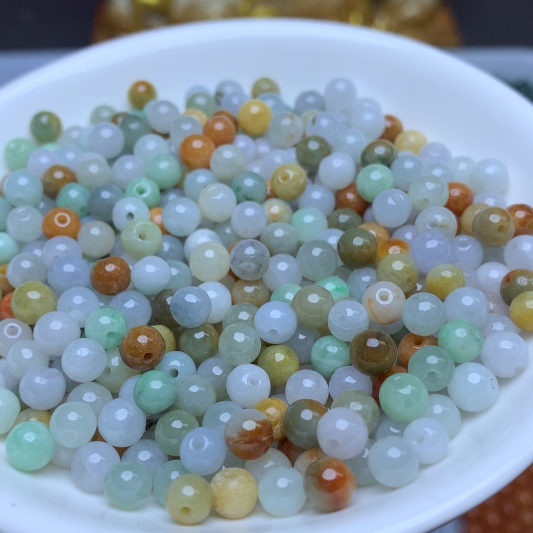 【闪购商品】翡翠手链未镶嵌卡5.4冰多宝50个