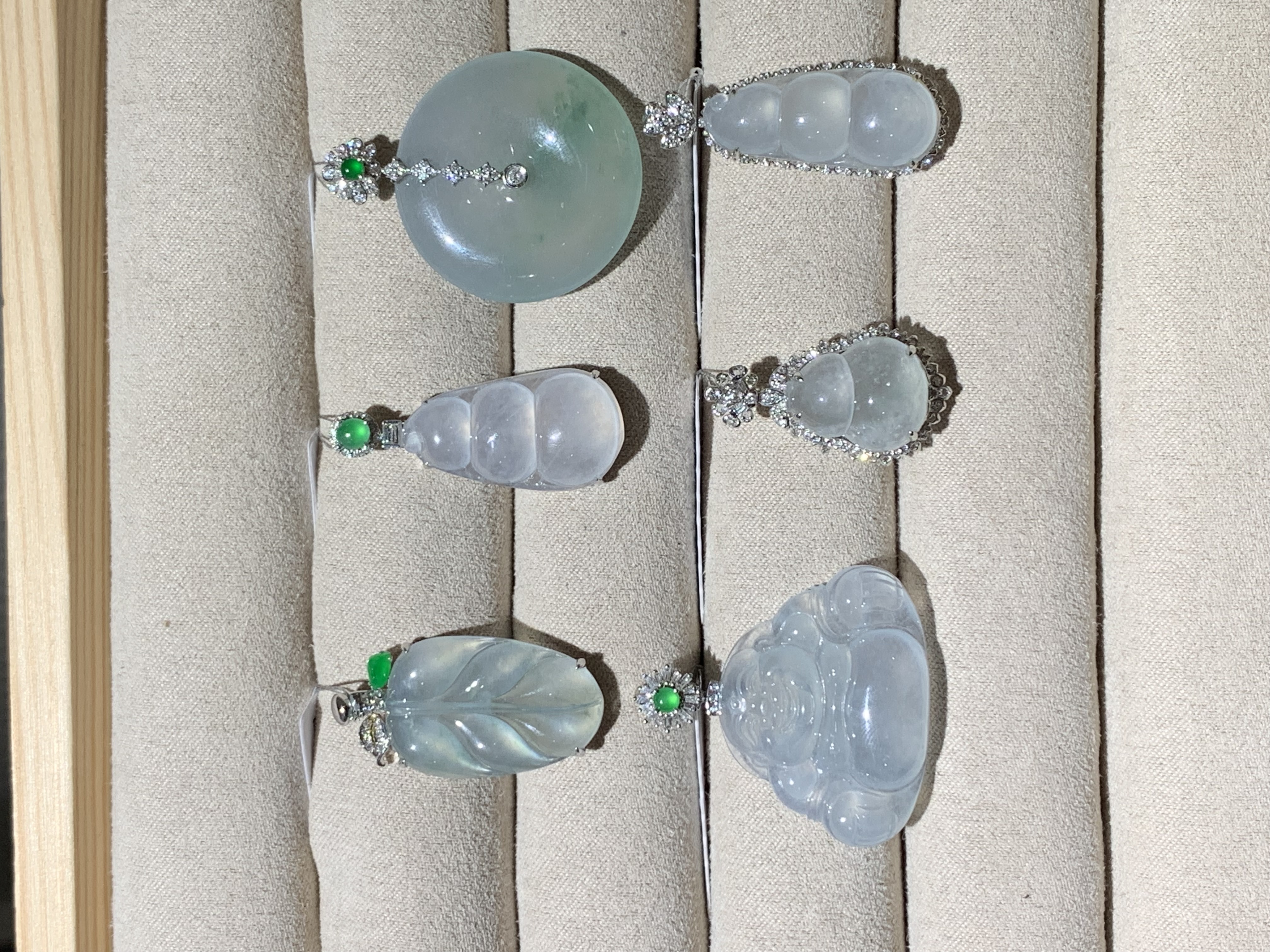 【彩虹盘】翡翠-18K金-多样性发一件-DY008|CXQ21