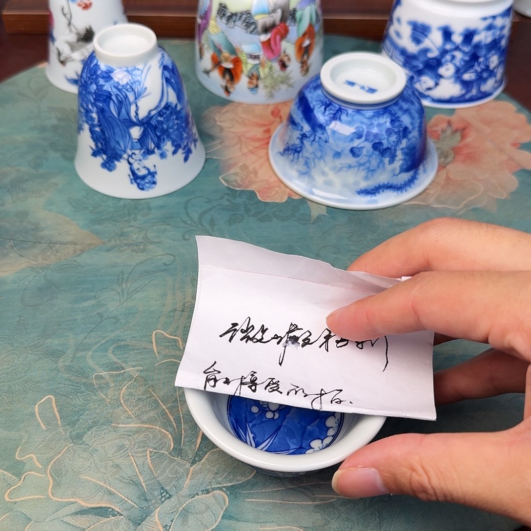 陶现代景德镇全手工全手绘陶瓷微瑕