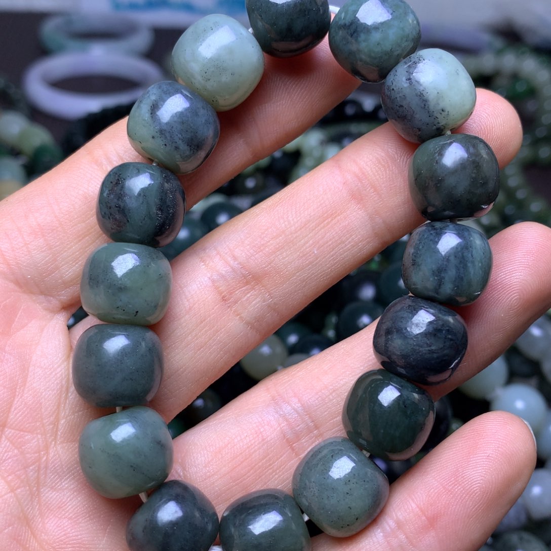 未镶嵌手串和田玉14