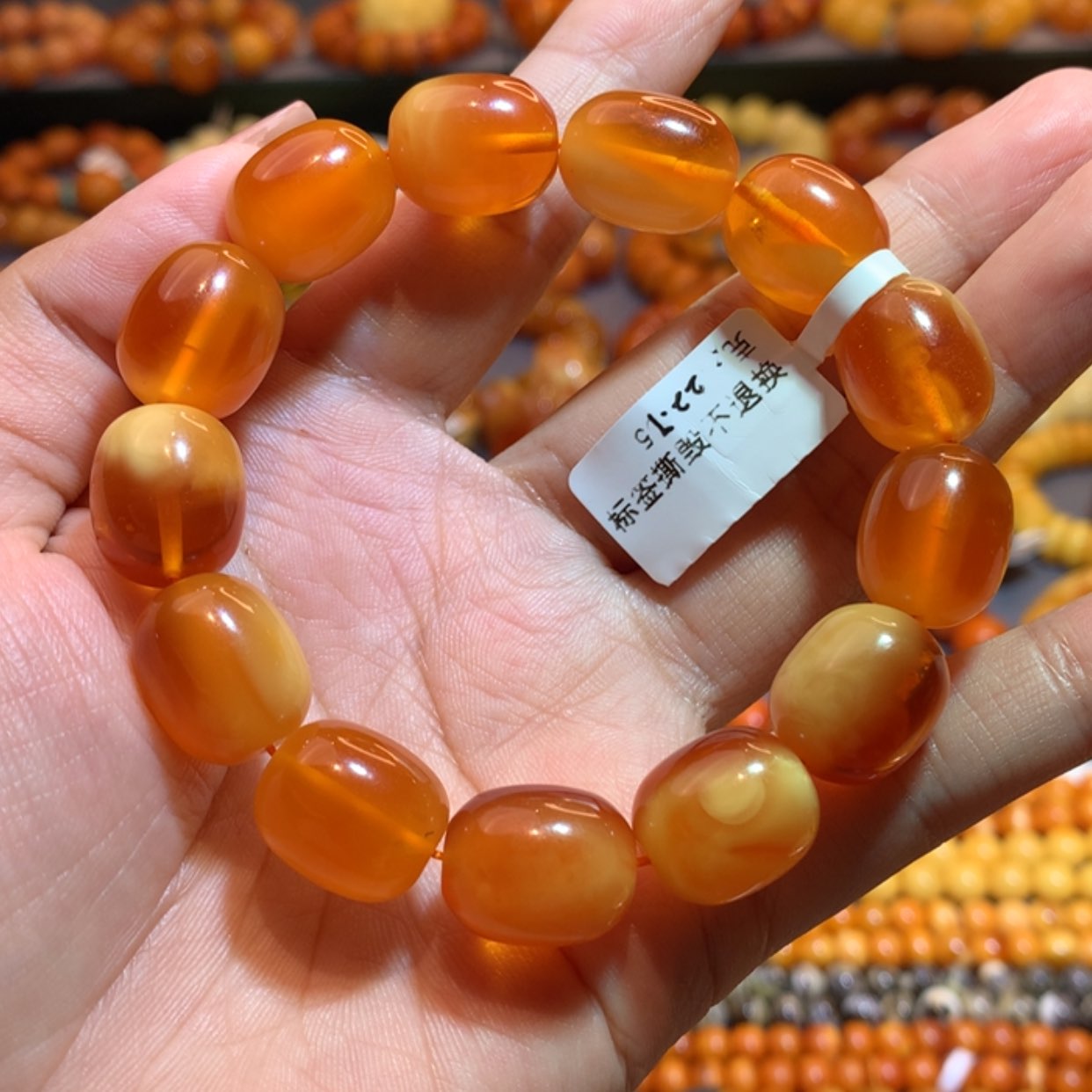 【闪购商品】未镶嵌蜜蜡手串蜜蜡手串