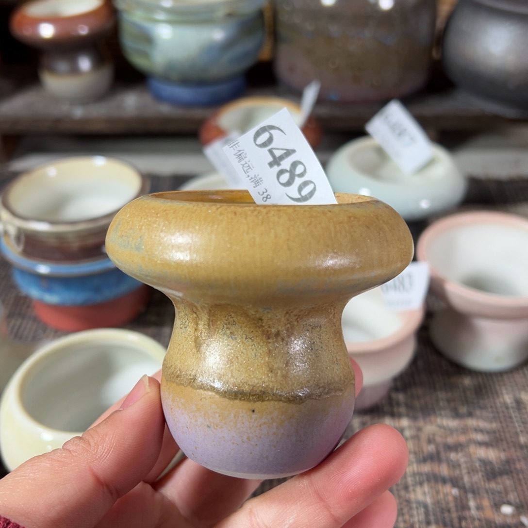 陶瓷景德镇手工花盆