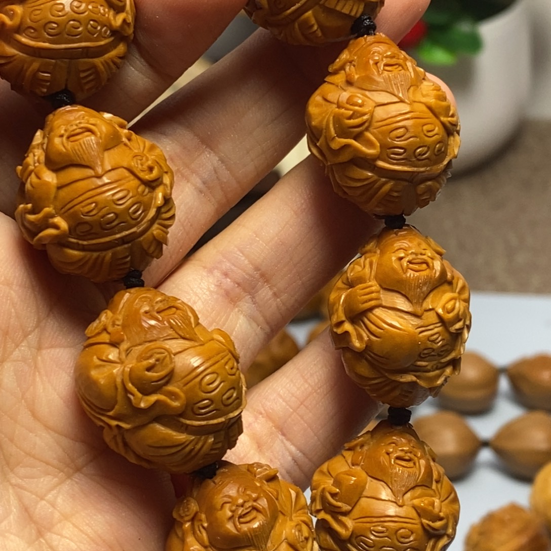 手串/手链橄榄核六木财神