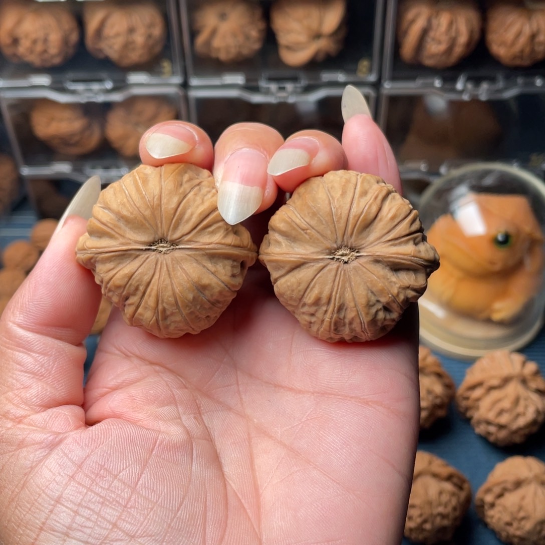 把件文玩核桃39+南瓜墩