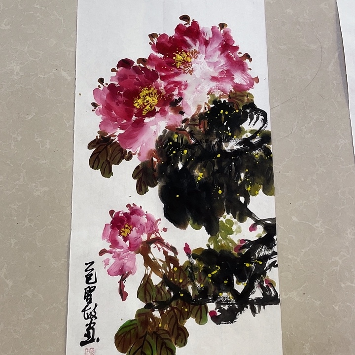 国画张圣敏先生纯手绘作品