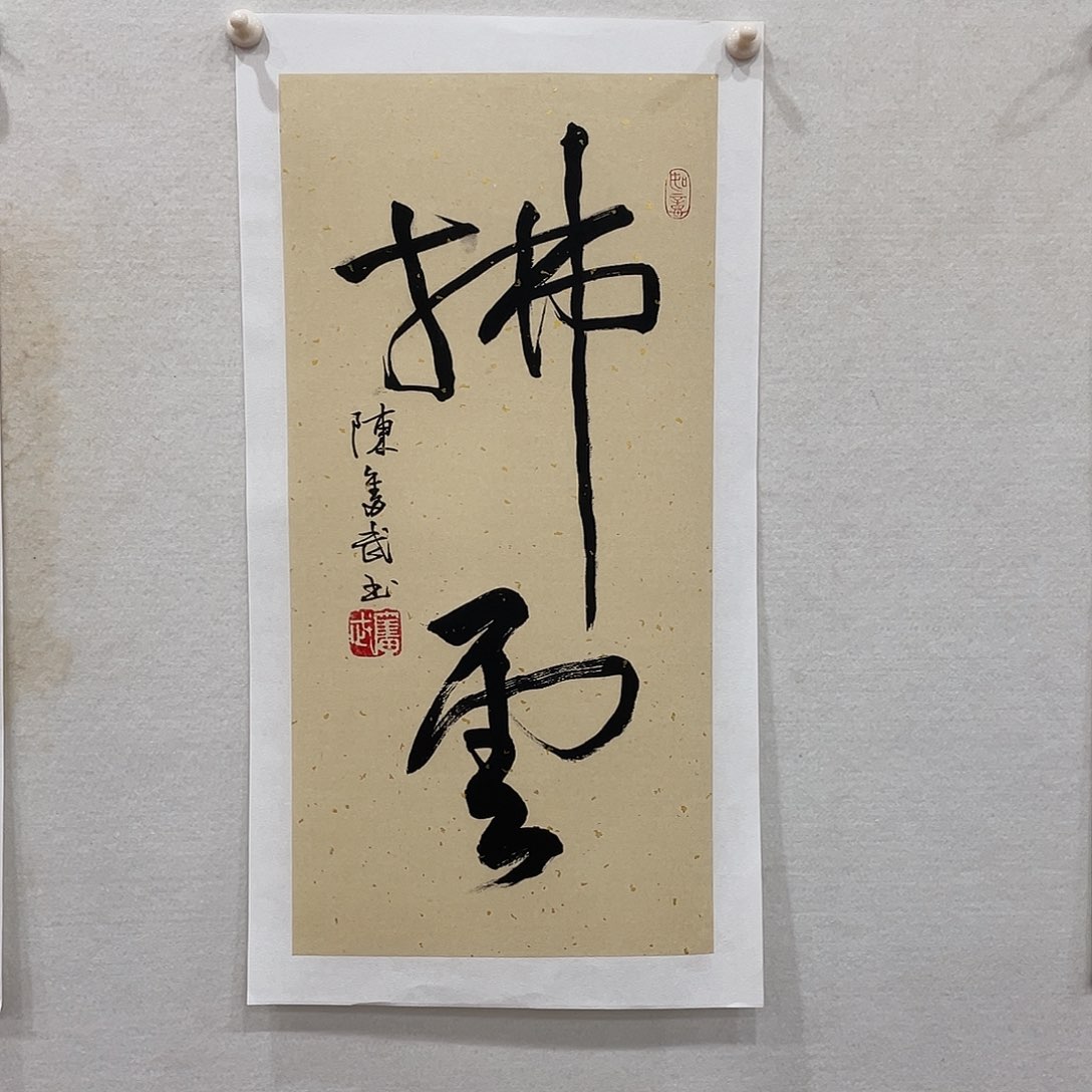 竖款博航艺术书法作品集