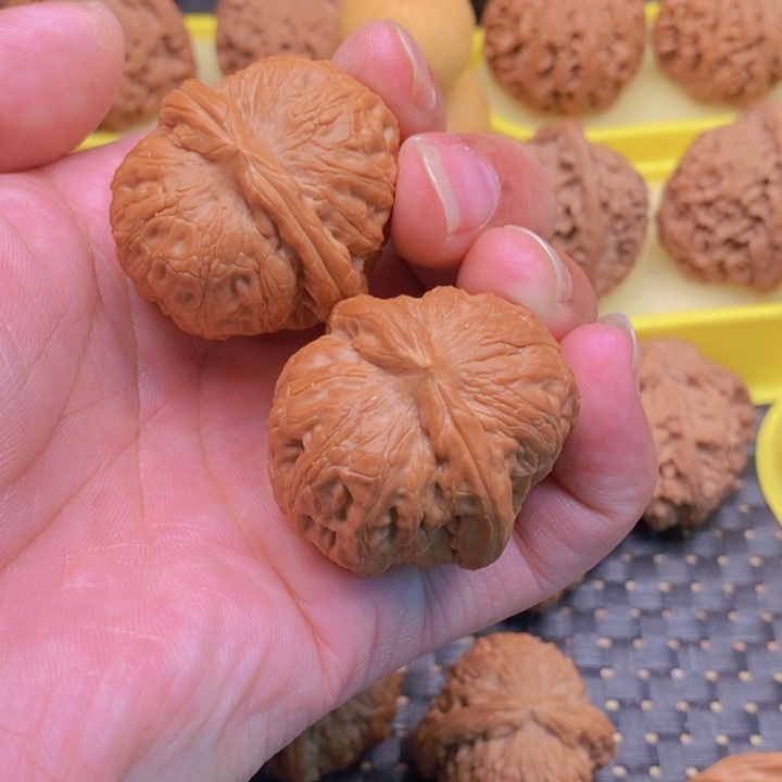 核桃手串/手链K平谷元宝狮子头39尺