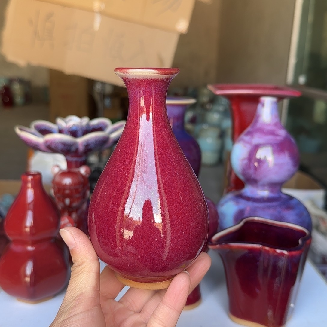 摆件陶郑家钧瓷摆件微瑕