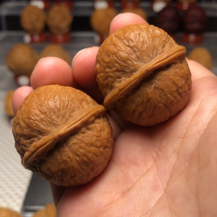 把件文玩核桃10红蛇