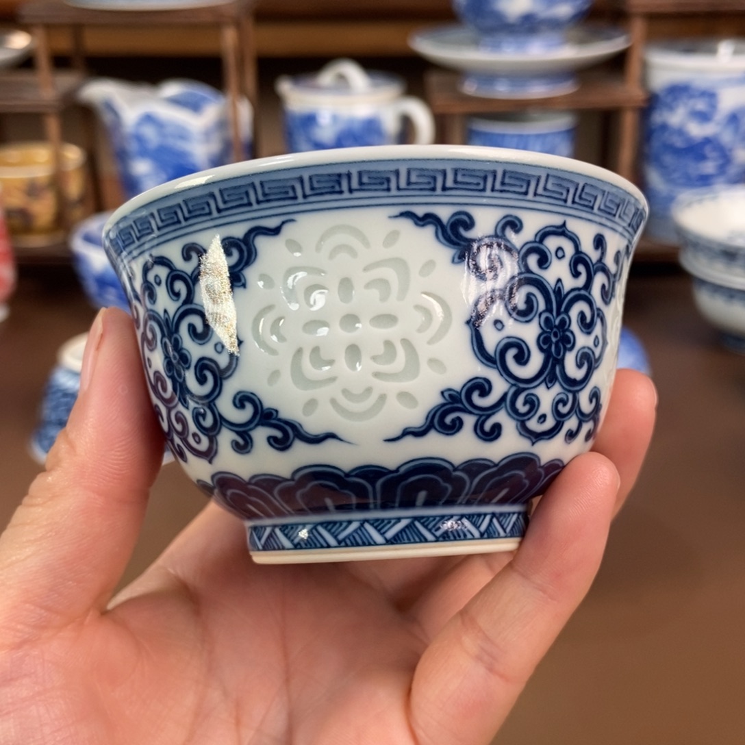 杯景德镇陶瓷手工手绘
