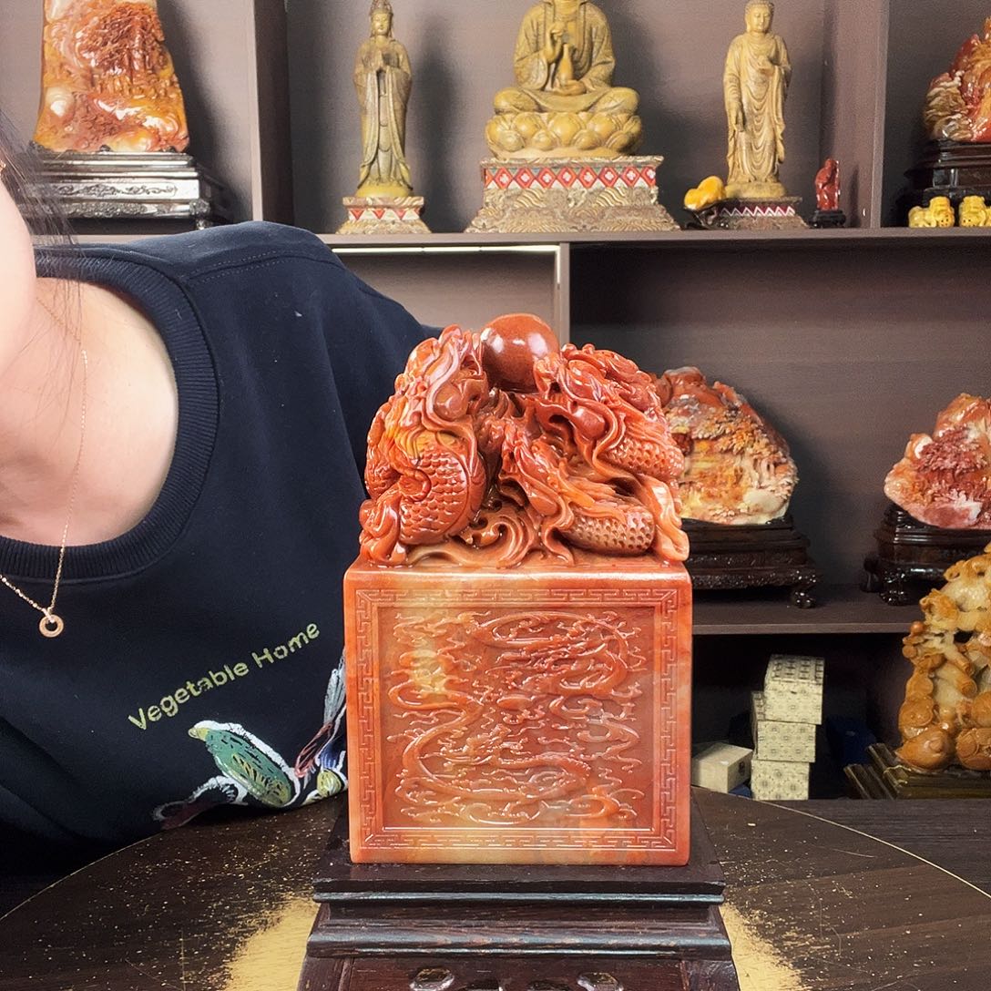 毕***i寿山石印石。。。。。。。