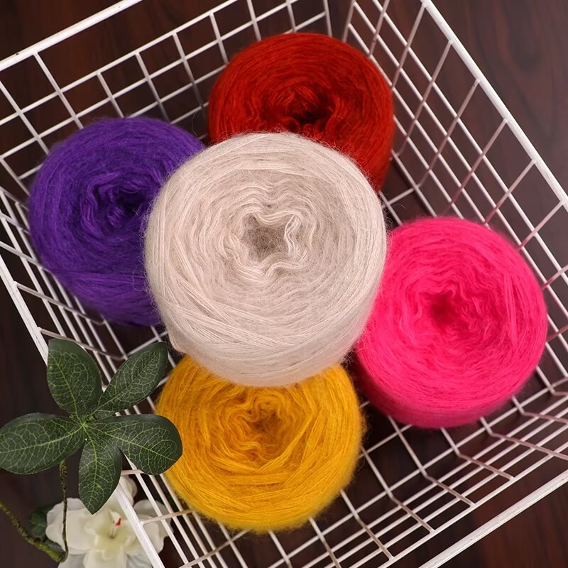 马海毛羊毛线多股羊毛线（50克）