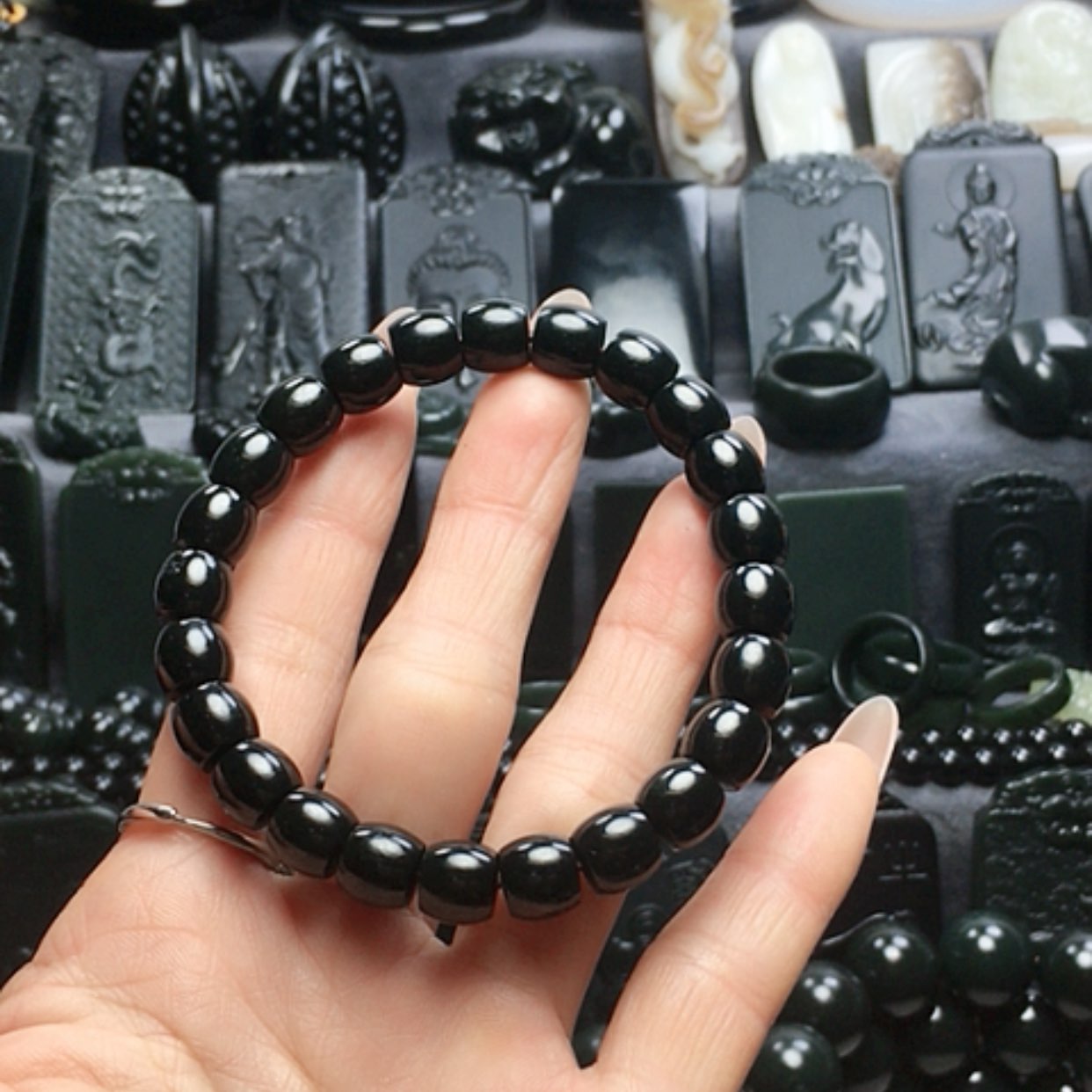 【闪购商品】和田玉手串未镶嵌