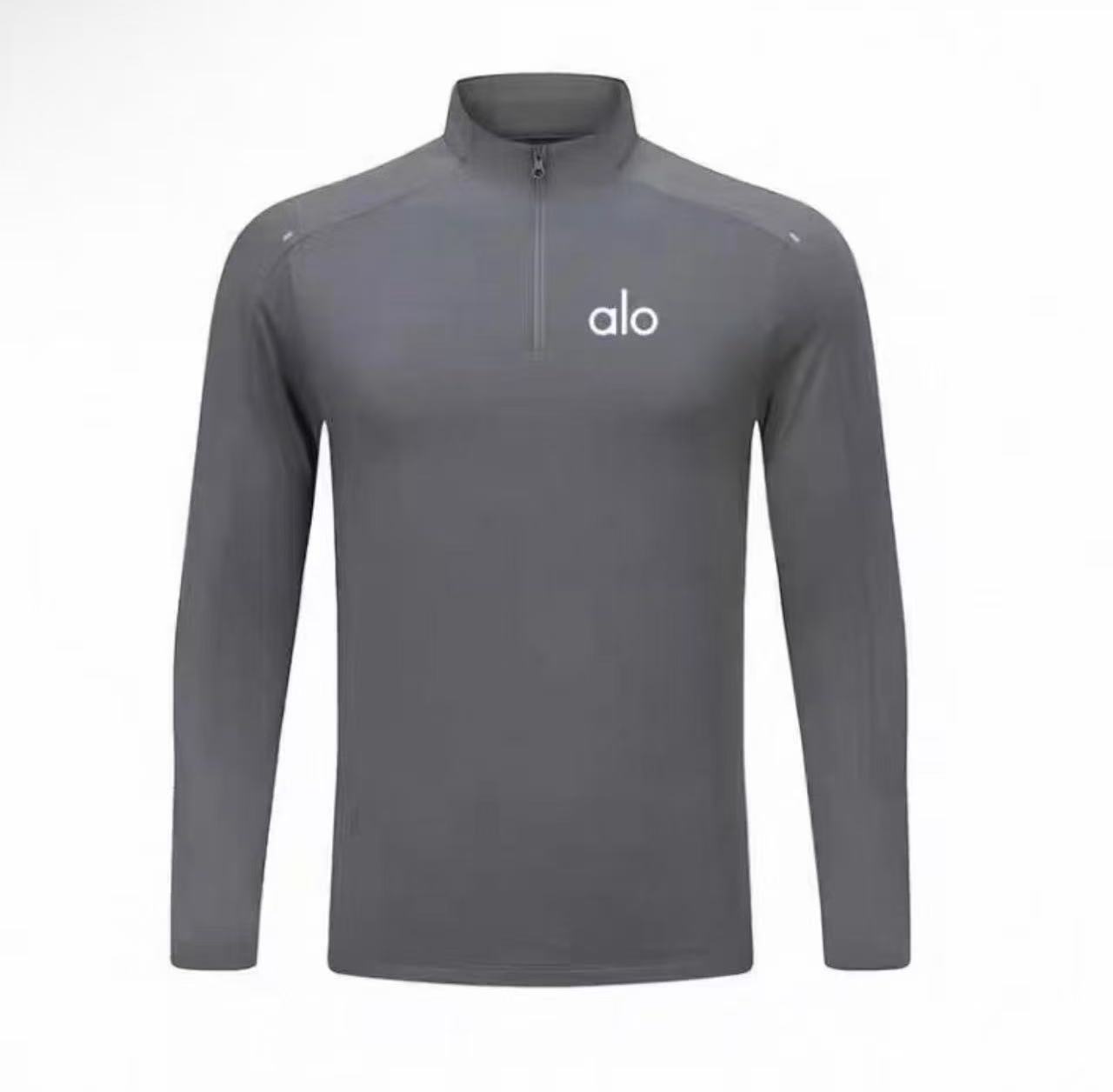 25年秋季新款  【  alo  】 男士半拉链运动长袖户外休闲春秋