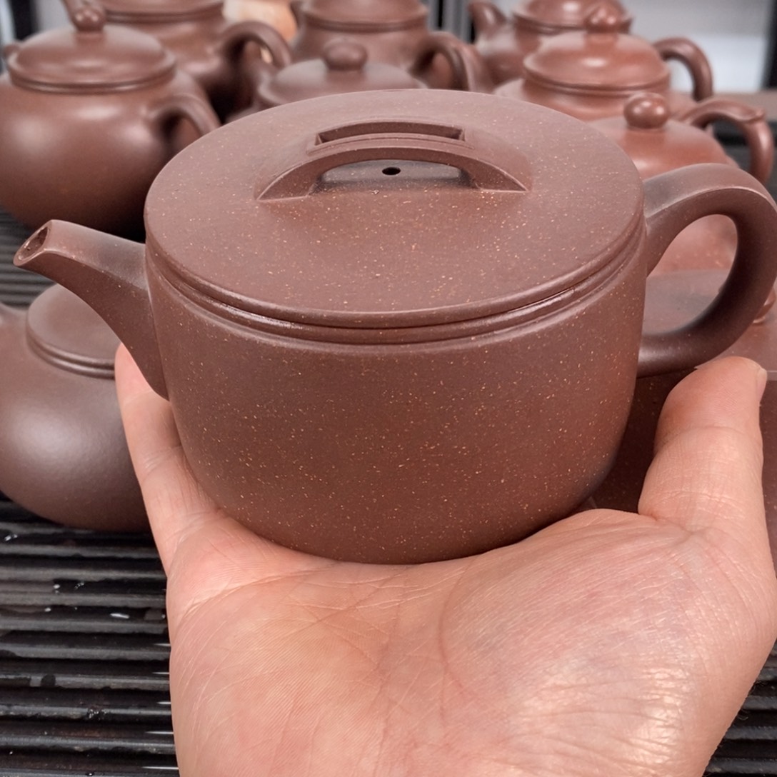 紫砂茶壶底槽清汉瓦容量270CC