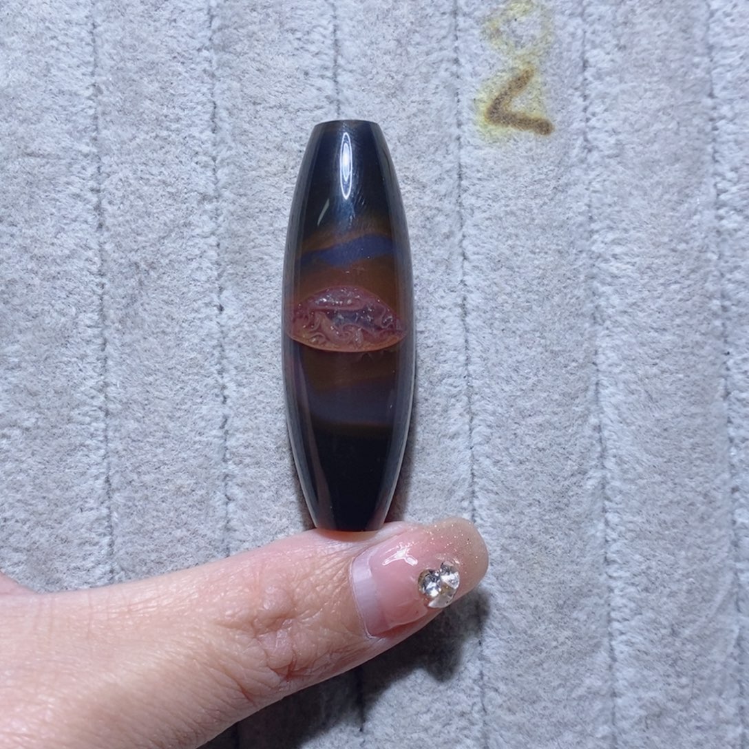 雪***真玛瑙/玉髓未镶嵌颈饰