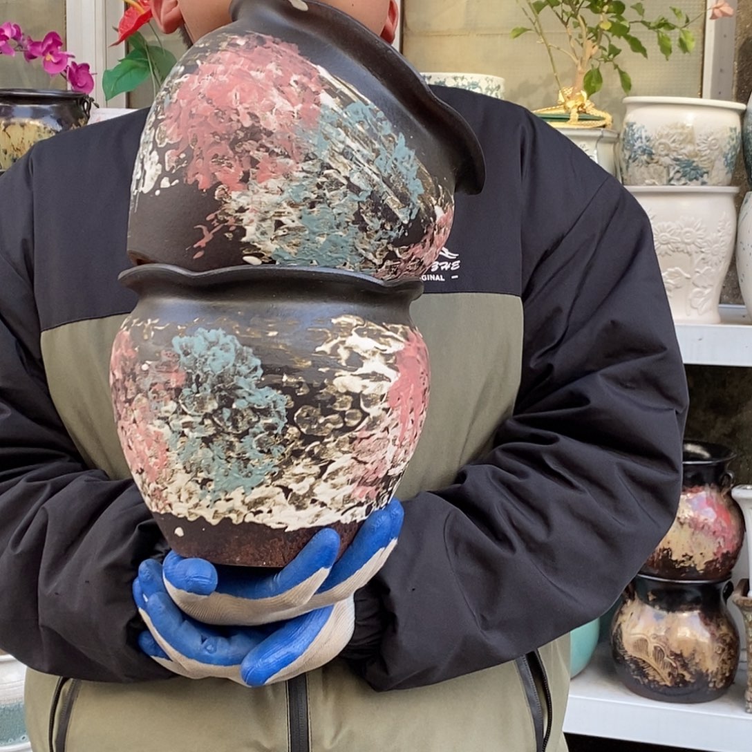 花盆紫砂口口20高18福利