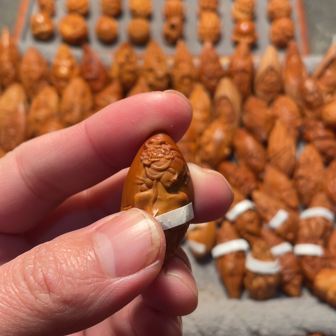 手串/手链橄榄核西施美女