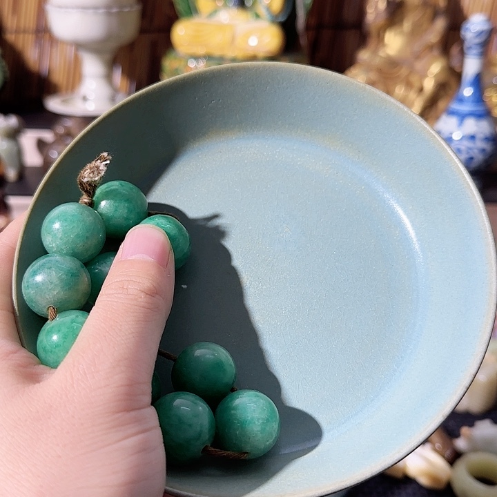 瓷片摆件瓷器工艺瓷器摆件2583