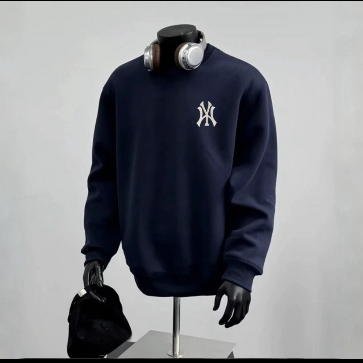 【万针刺绣】春秋玛克奇保罗华棉卫衣圆领男女情侣套头长袖WY001