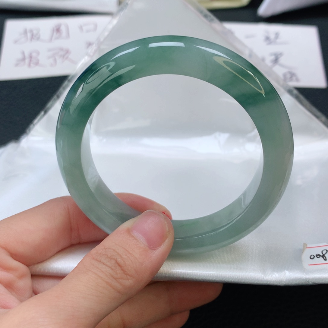 翡翠手镯未镶嵌翡翠手镯53.4