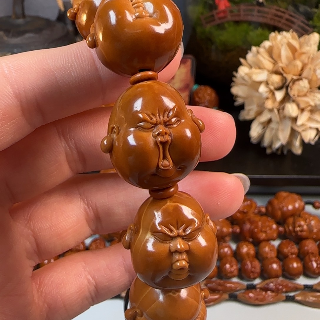 橄榄核手串/手链曹冬雪 2.1铁核人生百态