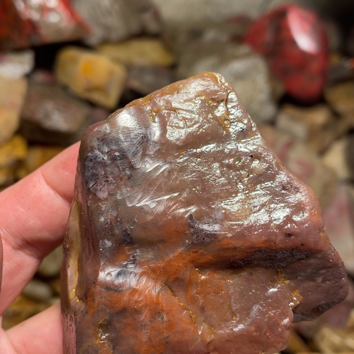 田黄石九****）113克昌化田黄石