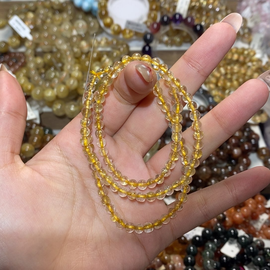 水晶手链未镶嵌手链