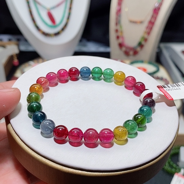 碧玺手链未镶嵌碧玺手链