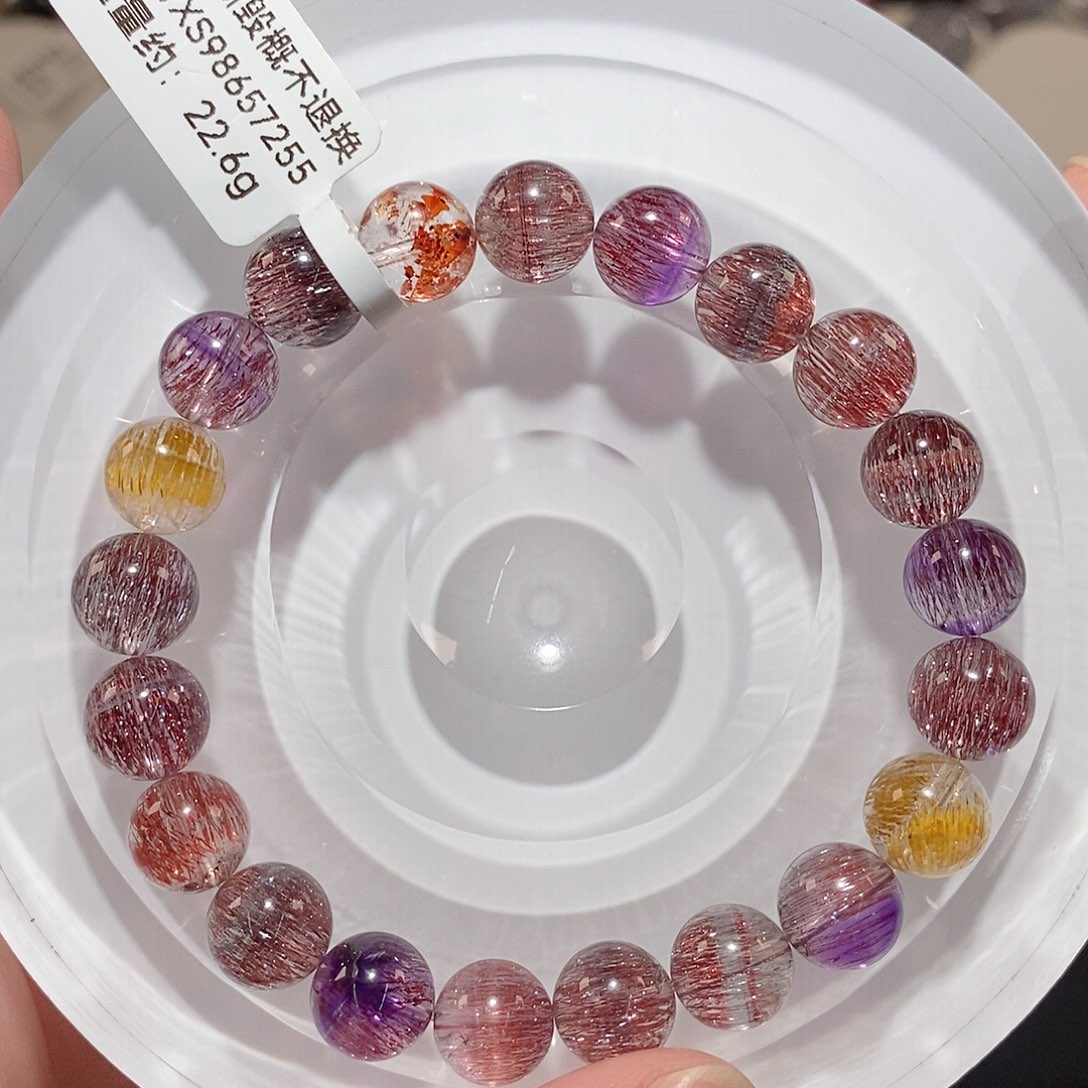 水晶手链未镶嵌F超七9