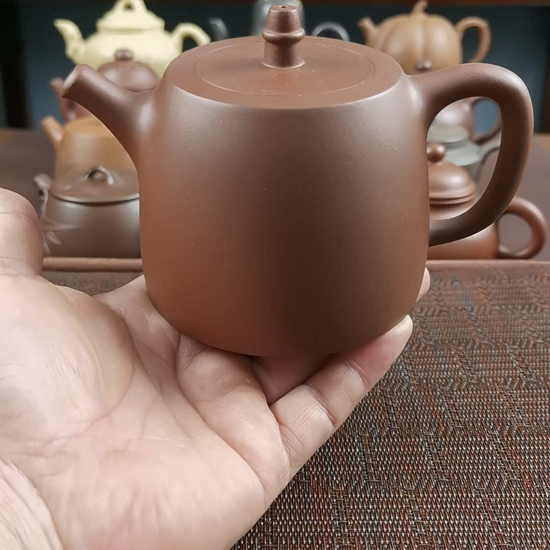 紫砂茶壶清水泥汉铎430CC徐敏