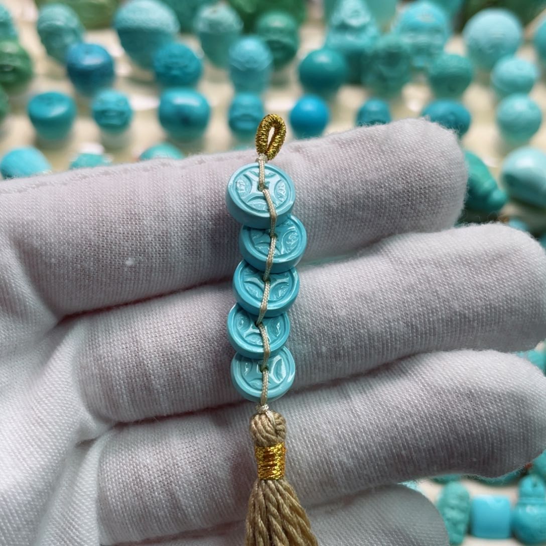 绿松石珠宝奇石未镶嵌