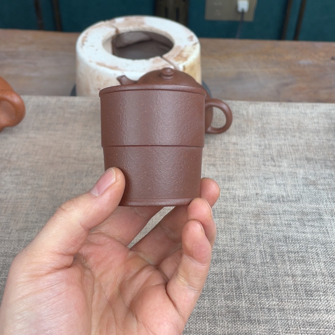 茶杯紫泥宜兴紫砂工艺