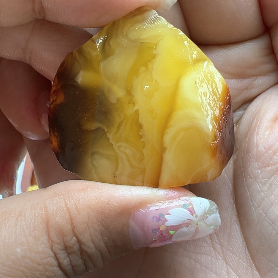 定制琥珀未镶嵌小****n蜜蜡定制