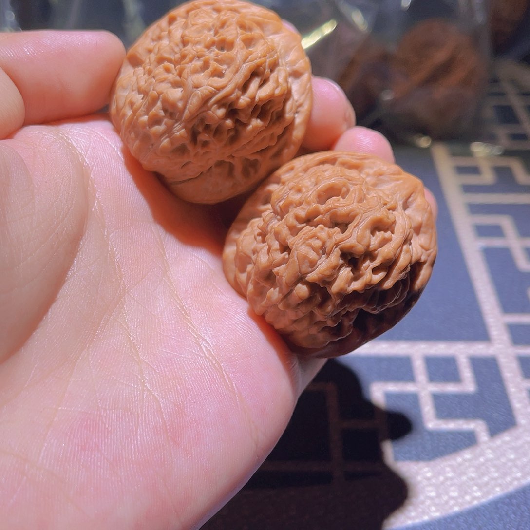 吊坠文玩核桃博*莲花