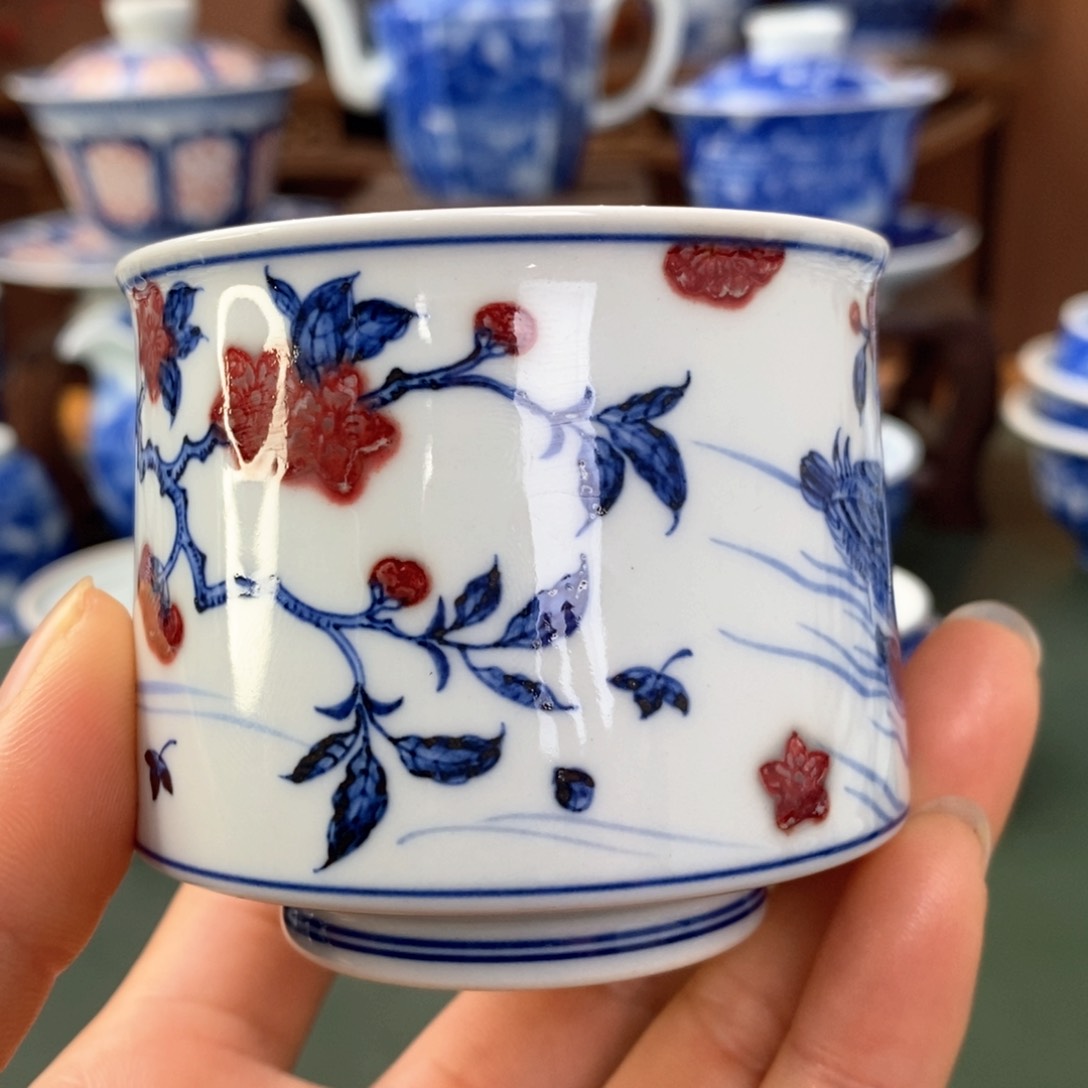 杯景德镇陶瓷手工手绘