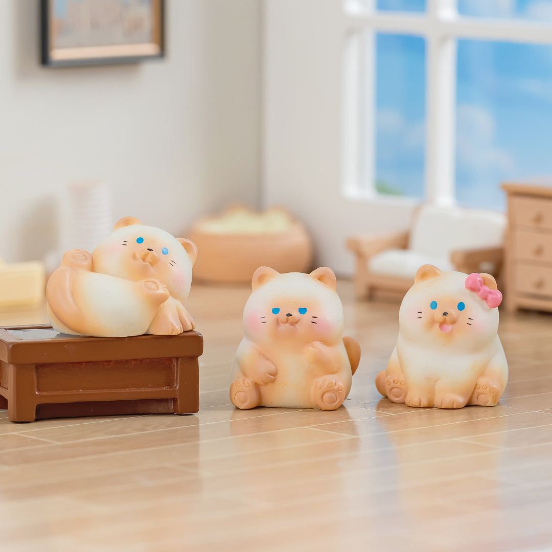 创意小小暹罗猫diy萌粒