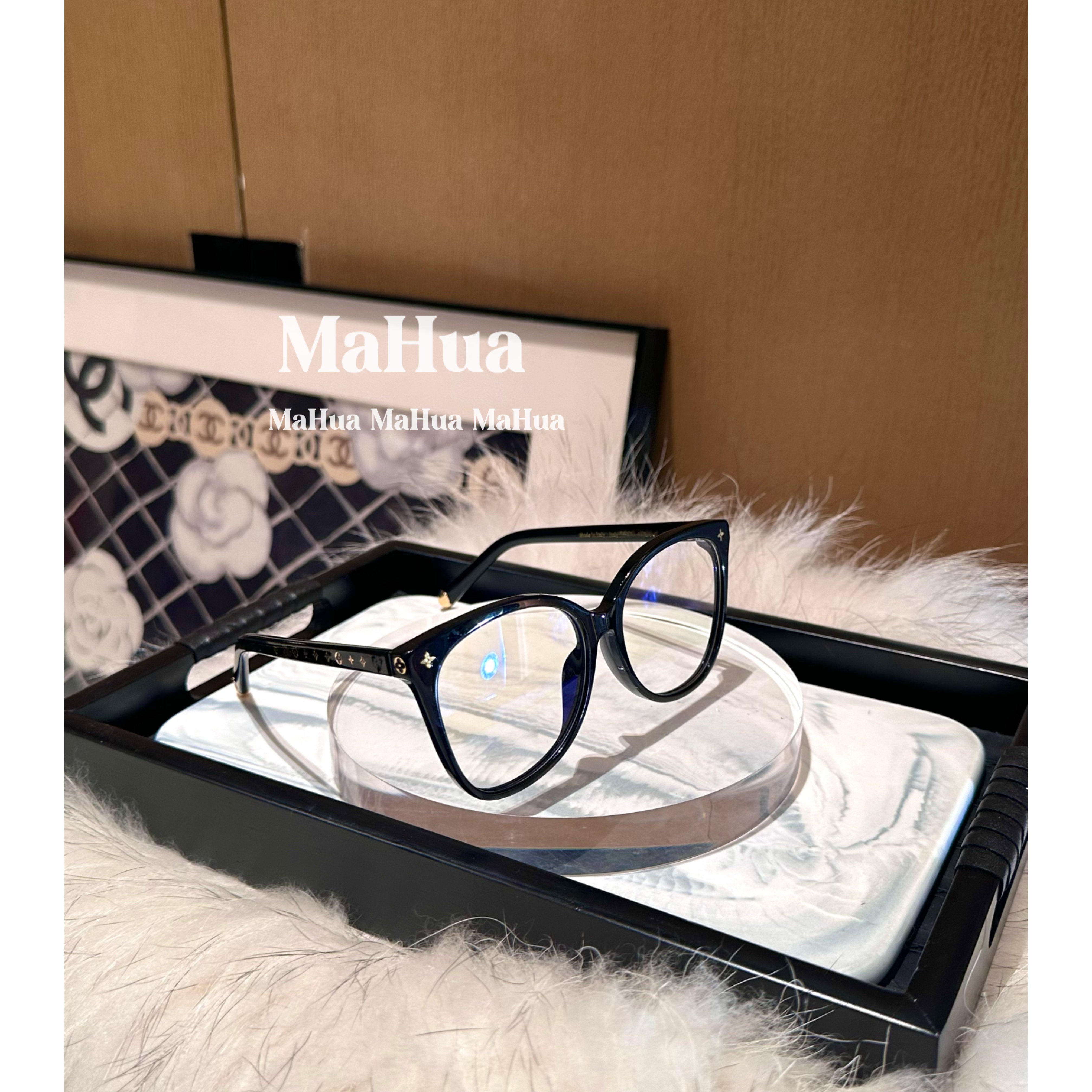 P1407 黑框潮流素颜镜