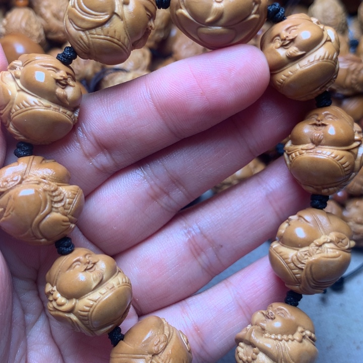 橄榄核手串/手链头一次