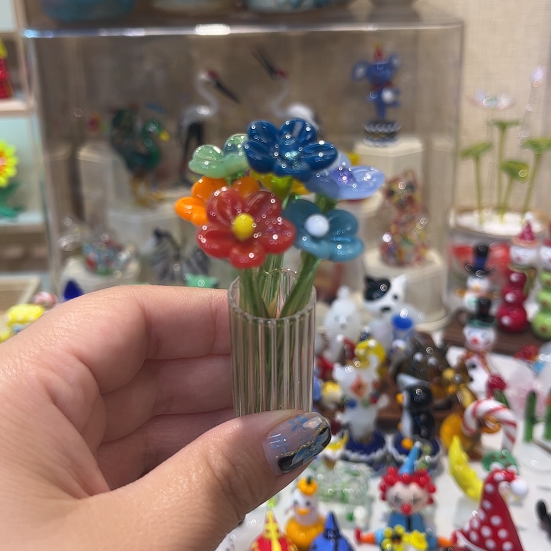手工艺品琉璃小雏菊
