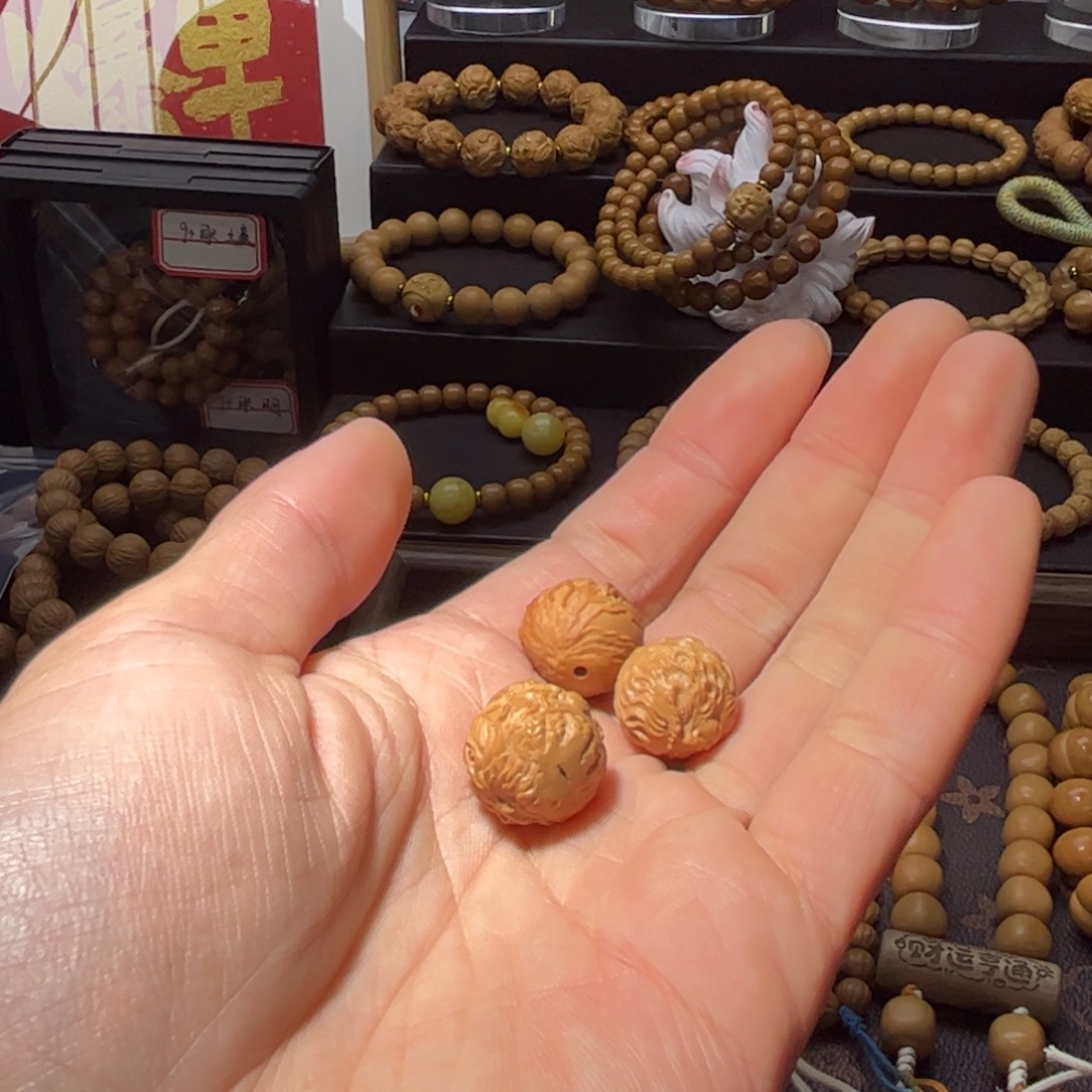 猴头核桃吊坠好看的素单科