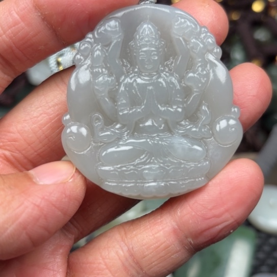 和田玉吊坠未镶嵌