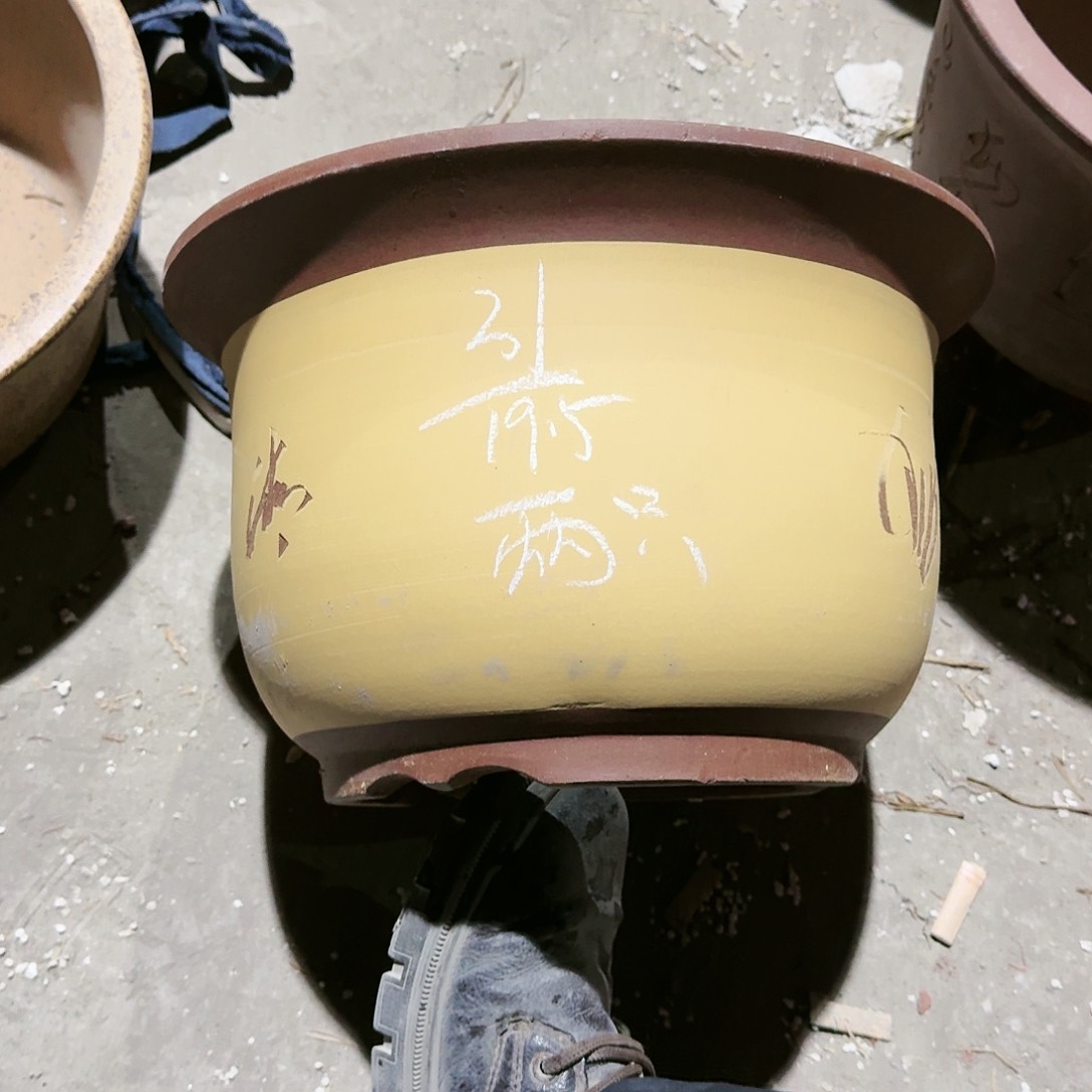 紫砂宜兴紫砂花盆，现货发