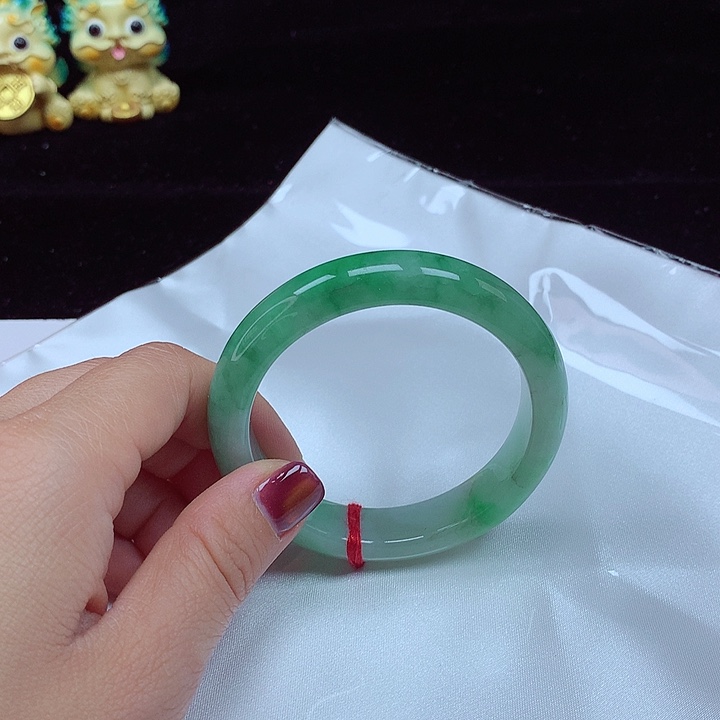 未镶嵌手镯翡翠圈口55