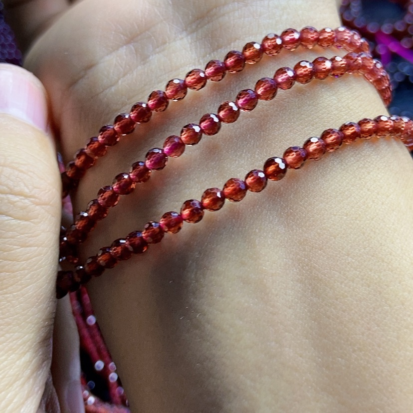 【闪购商品】石榴石手链未镶嵌