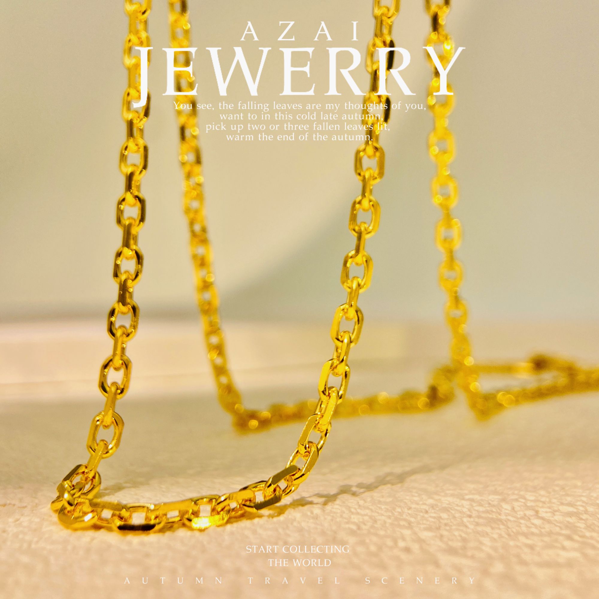 链子足银 时尚精致女款百搭经典招财纳福卡家项链15克