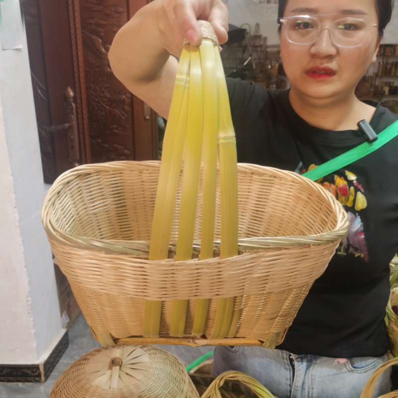 高精编手提篮   直径长36厘米  宽23厘米