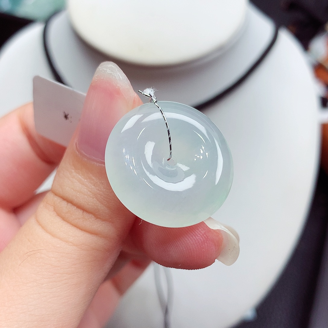 翡翠未镶嵌颈饰翡翠2，23/6