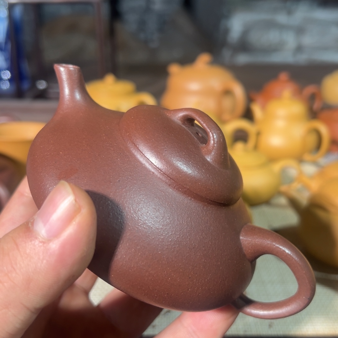 茶壶紫砂手工制作
