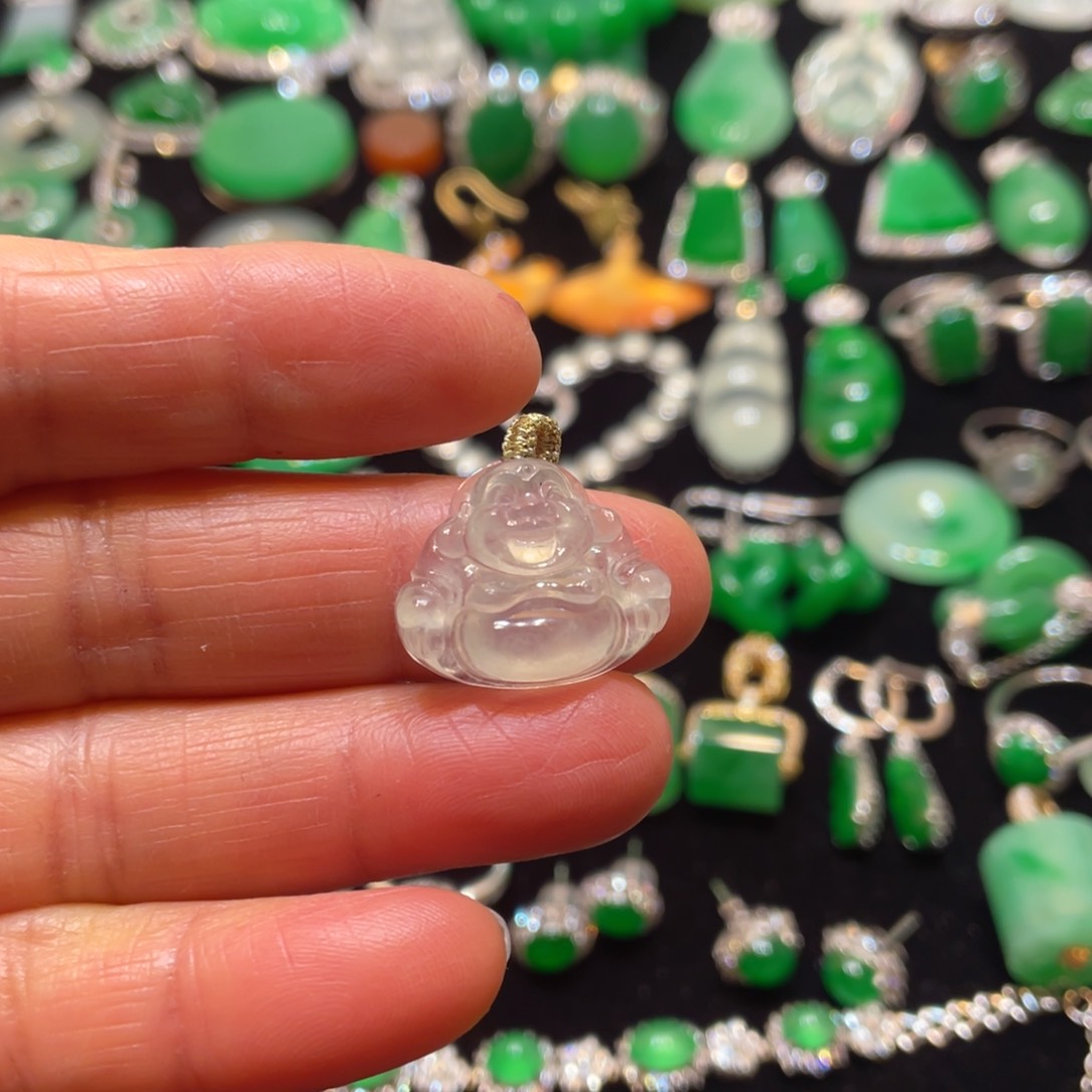 翡翠吊坠(不含链)未镶嵌